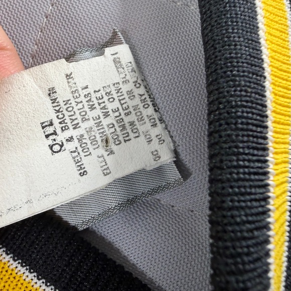 Iowa Hawkeyes Bomber Jacket Mens MED Black Satin Lined USA VINTAGE Swingster - Picture 7 of 11